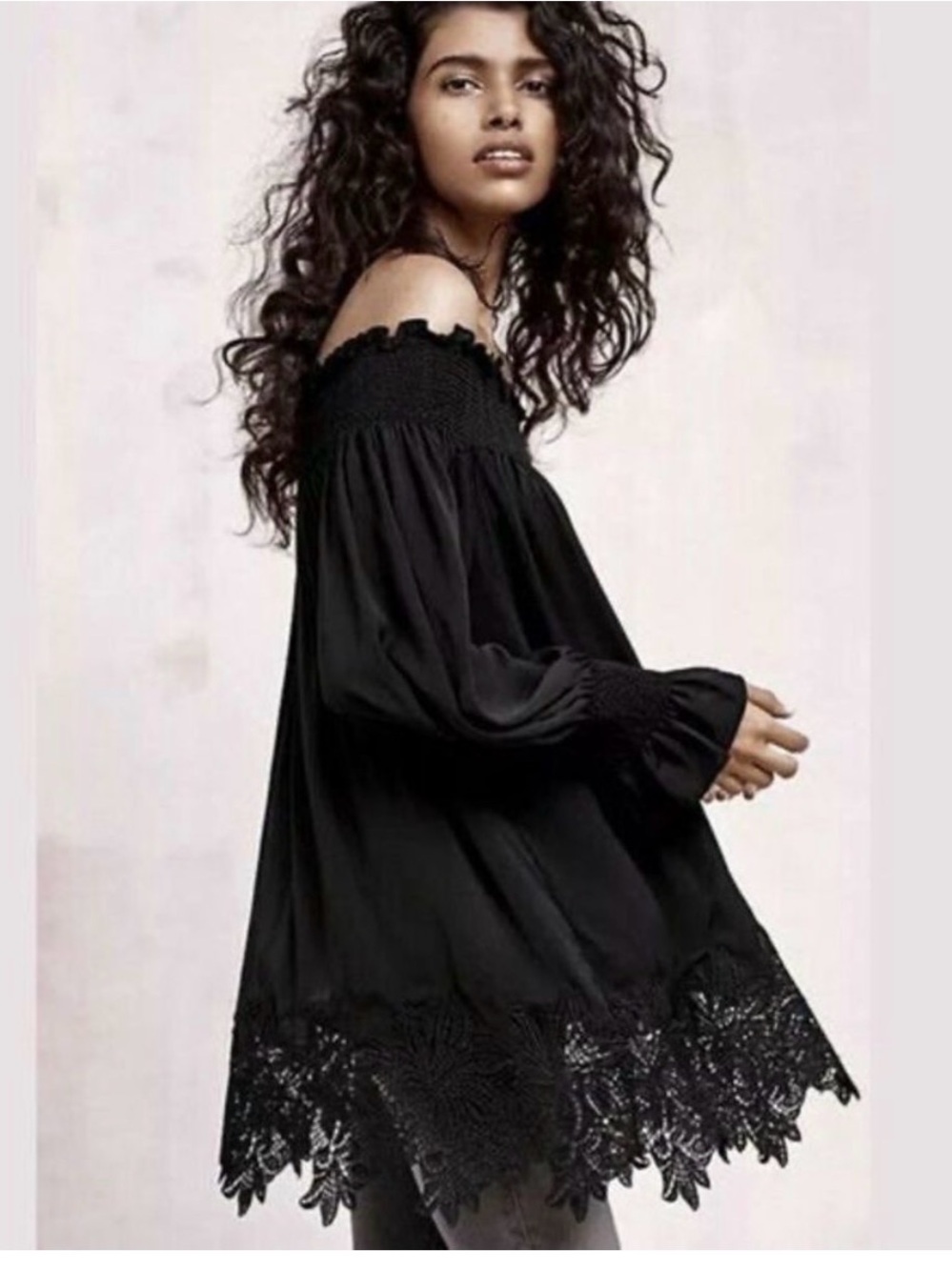 Eri + Ali Vettora Off The Shoulder Blouse/Tunic, SZ M